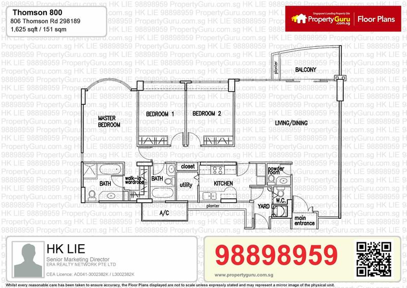 3Bed-1,626 sqft