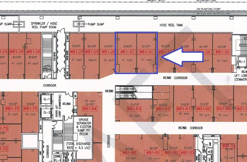 City Gate, 371 Beach Road, 441 sqft, Mall Shop For Sale, by Louis Tey, 19554154 - CommercialGuru.com.sg