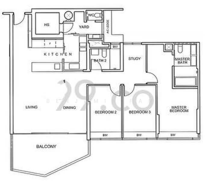 Silversea, 50A Marine Parade Road, 3 Bedrooms, 1,647 sqft, Condominium For Rent, by Benjamin Fan, 19557360 - PropertyGuru.com.sg
