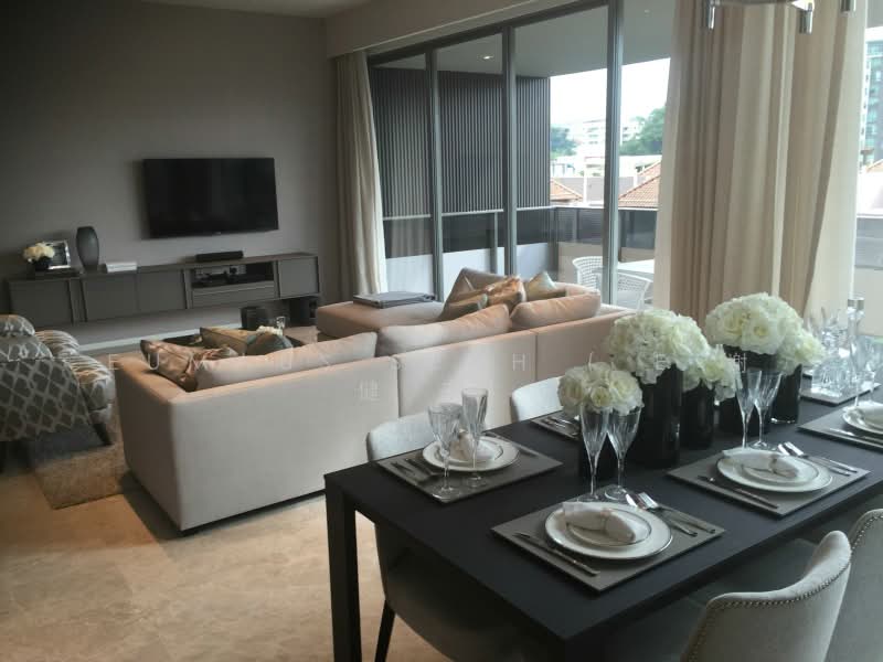 Leedon Residence, 12 Leedon Heights, 4 Bedrooms, 2,648 sqft, Condominium For Rent, by Eumaus Seah ( E 谢 健 来), 19586261 - Showroom Living area - PropertyGuru.com.sg