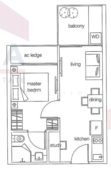 NottingHill Suites, 29A Toh Tuck Road, 1 Bedroom, 398 sqft, Apartment For Rent, by Eric Yeo, 19598587 - PropertyGuru.com.sg