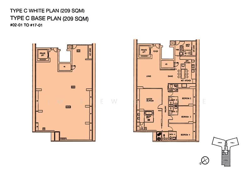 Alba, 8 Cairnhill Rise, 4 Bedrooms, 2,303 sqft, Condominium For Rent, by Lim Siew Eng Sue, 19619219 - PropertyGuru.com.sg