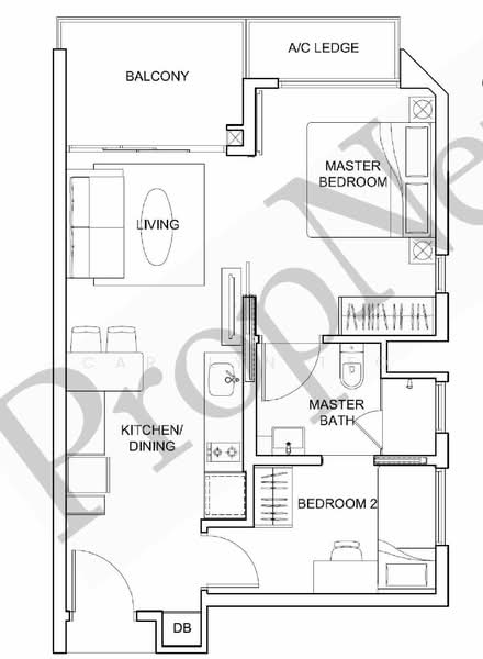 Kovan Regency, 40 Kovan Rise, 2 Bedrooms, 592 sqft, Condominium For Rent, by Carolyn Teo, 19644517 - PropertyGuru.com.sg