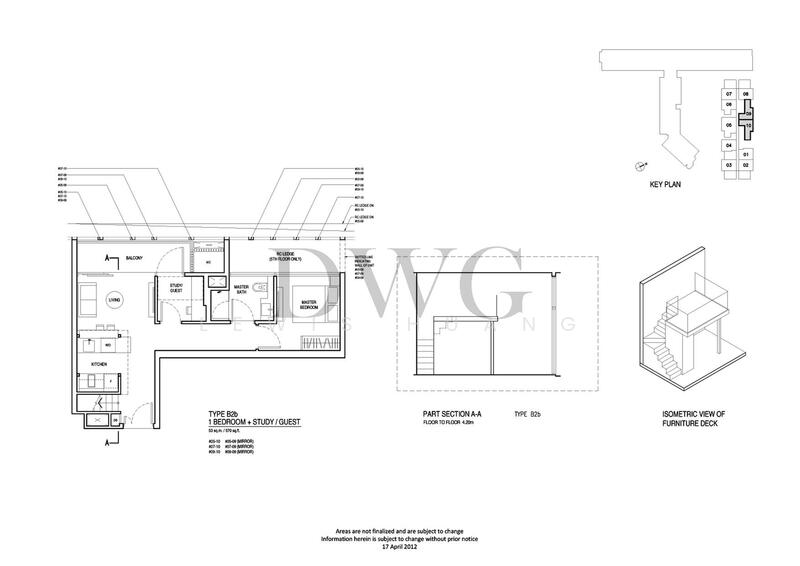 2Bed-570 sqft