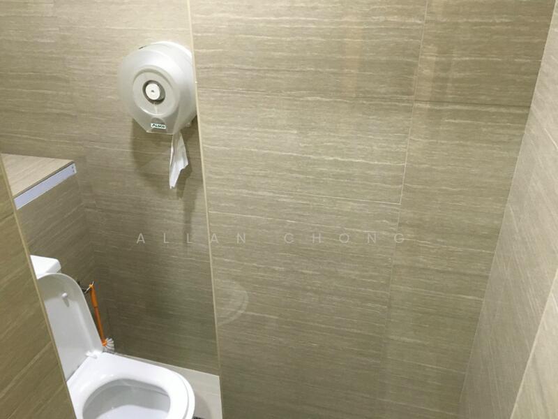 Entrepreneur Business Centre, 18 Kaki Bukit Road 3, 418 sqft, Office For Rent, by Allan Chong, 19658263 - Female toilet - CommercialGuru.com.sg