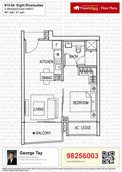 1Bed-441 sqft