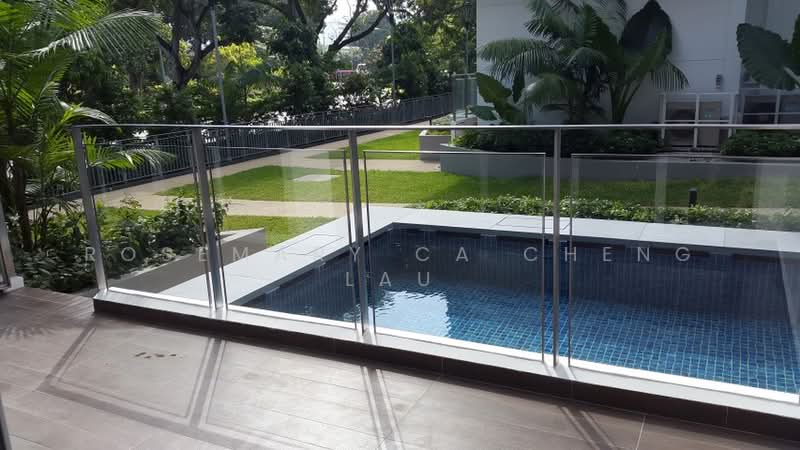 Euhabitat, 212 Jalan Eunos, 1 Bedroom, 624 sqft, Condominium For Rent, by Rosemary Lau, 19659800 - doorway to private pool - PropertyGuru.com.sg