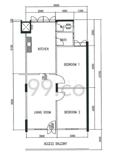 118 Lorong 1 Toa Payoh, 118 Lorong 1 Toa Payoh, 1 Bedroom, 699 sqft, HDB Flat For Rent, by Vincent Choo, 19696752 - PropertyGuru.com.sg