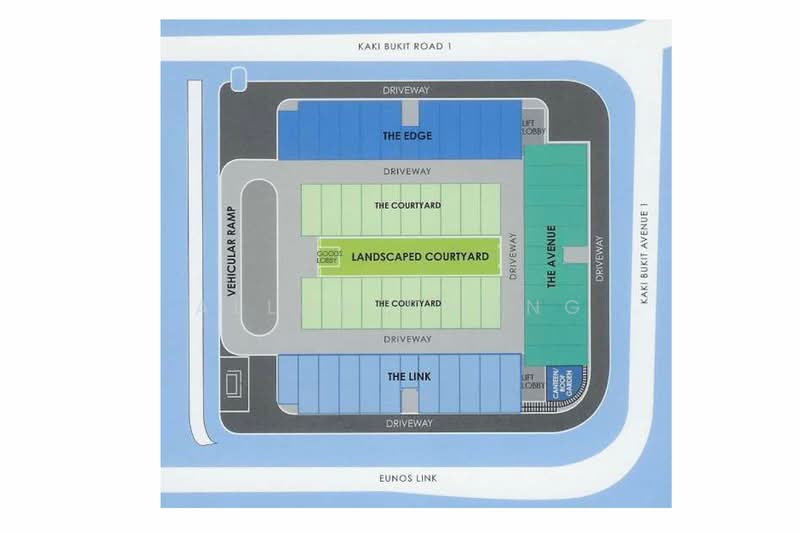 Enterprise One, 1 Kaki Bukit Road 1, 10,809 sqft, Factory / Workshop (B2) For Sale, by Allan Chong, 19713339 - Site plan - CommercialGuru.com.sg