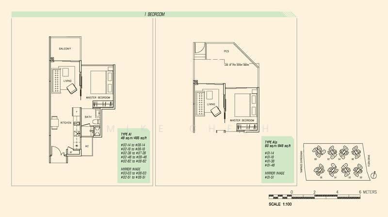 Parc Olympia, 60 Flora Drive, Changi Airport / Changi Village, 1 Bedroom, 646 sqft, Condominium For Rent, by Mike Cheah, 19745077 - 1Beds-646sqft - PropertyGuru.com.sg