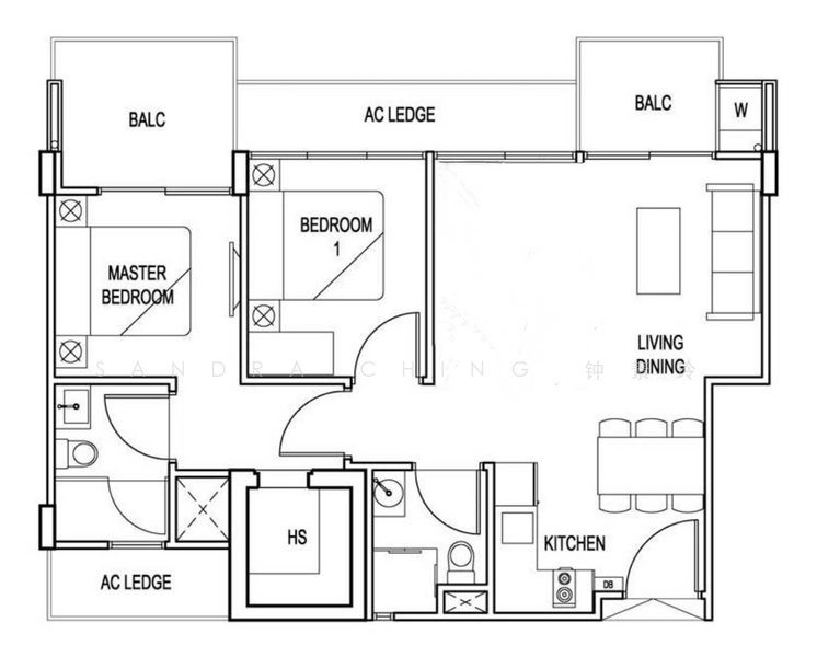 Cambio Suites, 28 Lim Tua Tow Road, 2 Bedrooms, 797 sqft, Apartment For Rent, by Sandra Ching 钟素玲, 19745629 - PropertyGuru.com.sg