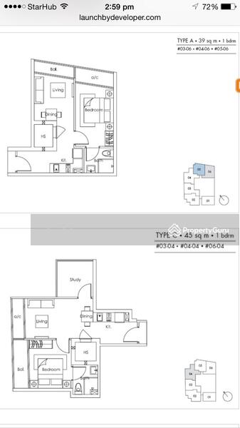 1Bed-440 sqft