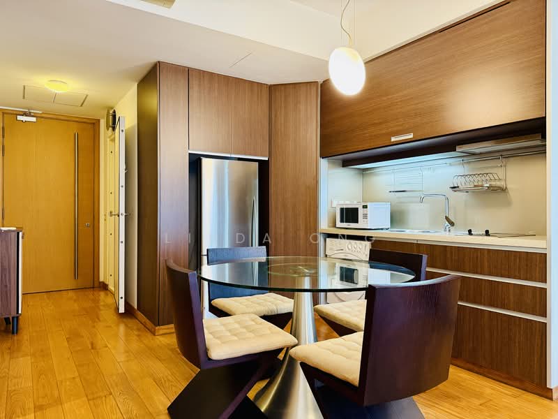 Icon, 10 Gopeng Street, 1 Bedroom, 570 sqft, Apartment For Rent, by Linda Ong, 19778471 - Dining and Kitchen - PropertyGuru.com.sg