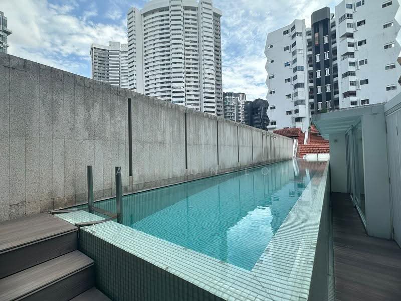 Conserved terrace house with pool and lift, Cairnhill Road, Orchard / River Valley, 4 Bedrooms, 6,329 sqft, Conservation House For Rent, by Jackson Loh, 19783605 - PropertyGuru.com.sg