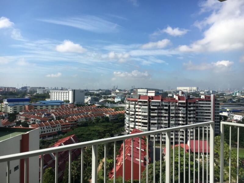 Actual unblock view from balcony