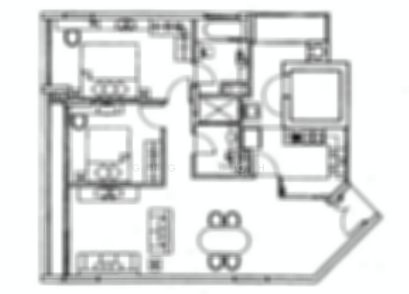 UpRobertson Quay, 92 Robertson Quay, 2 Bedrooms, 527 sqft, Condominium