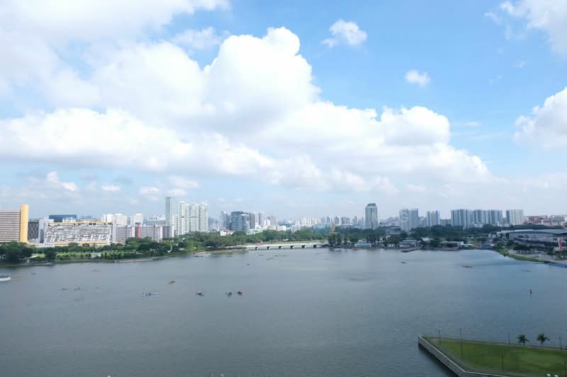 Pebble Bay, 130 Tanjong Rhu Road, 3 Bedrooms, 1,894 sqft, Condominium For Rent, by Vincent Ong, 19819416 - View from Balcony - PropertyGuru.com.sg