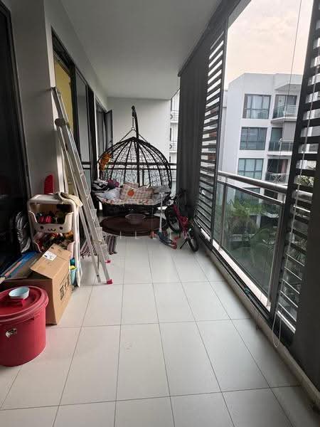 Parc Olympia, 60 Flora Drive, Changi Airport / Changi Village, 3 Bedrooms, 1,163 sqft, Condominium For Rent, by Gillian Loke, 19840185 - Balcony - PropertyGuru.com.sg