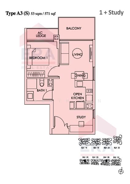 Bedok Residences, 30 Bedok North Drive, 1 Bedroom, 570 sqft, Condominium For Rent, by Mervyn Gan, 19842922 - PropertyGuru.com.sg