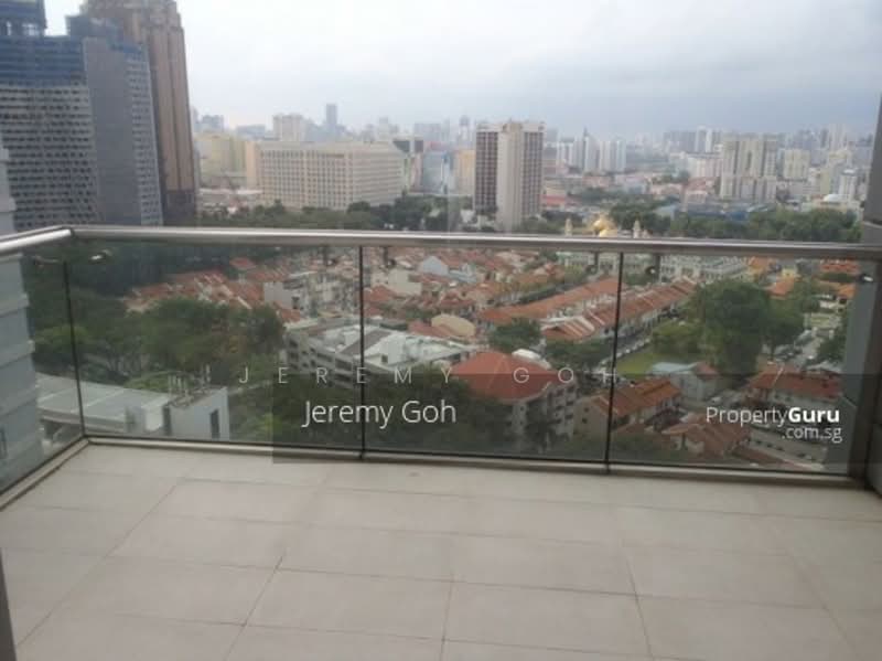 Concourse Skyline, 300 Beach Road, 4 Bedrooms, 3,300 sqft, Condominium For Rent, by Jeremy Goh, 19851374 - Balcony View - PropertyGuru.com.sg