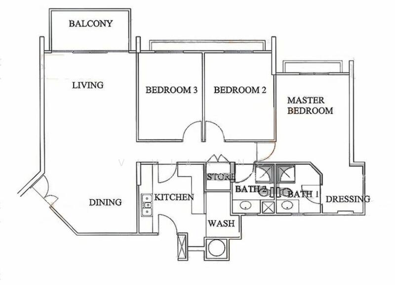 Sommerville Park, 73 Farrer Drive, 3 Bedrooms, 1,302 sqft, Condominium For Rent, by Vivian Ng, 19855952 - PropertyGuru.com.sg