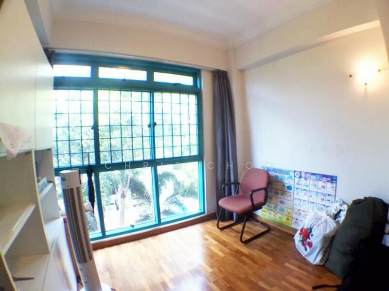 full glass windows! bright and cheery!