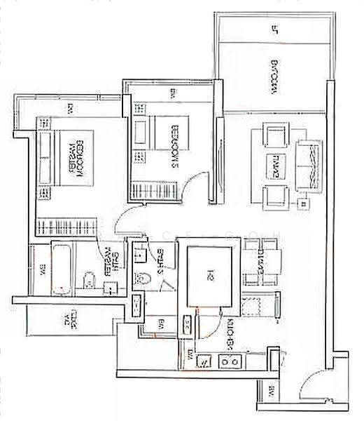 Dakota Residences, 36 Dakota Crescent, Eunos / Geylang / Paya Lebar, 2 Bedrooms, 1,044 sqft, Condominium For Rent, by Graace Goh, 19869461 - PropertyGuru.com.sg