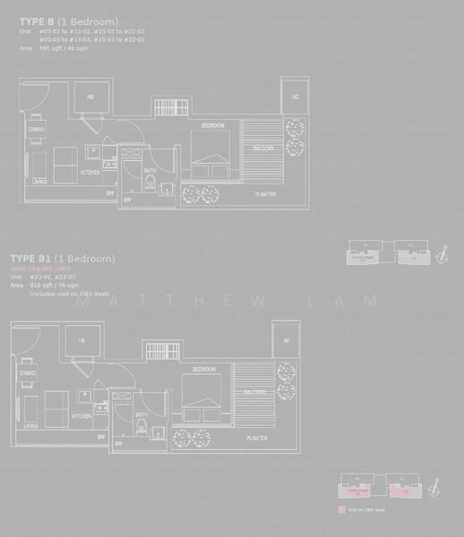 1Bed-496 sqft