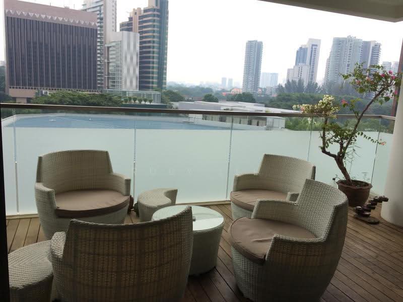 CityVista Residences, 21 Peck Hay Road, Orchard / River Valley, 3 Bedrooms, 2,121 sqft, Apartment For Rent, by Ruby Lee, 1988455 - Balcony: unblocked view - PropertyGuru.com.sg