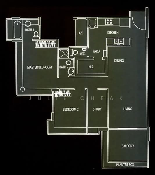 The Pearl @ Mount Faber, 5 Mount Faber Road, 3 Bedrooms, 1,173 sqft, Condominium For Rent, by Julie Cheak, 19925482 - PropertyGuru.com.sg