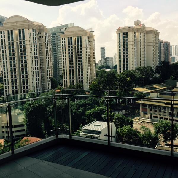 main balcony looking towards orchard