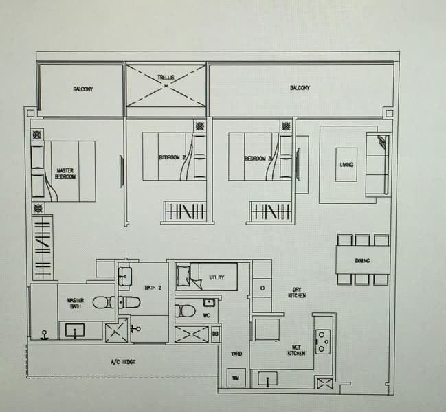 CityLife @ Tampines, 51 Tampines Central 7, 3 Bedrooms, 1,195 sqft, Executive Condominium For Rent, by Wenny Sia Wijaya, 19973083 - PropertyGuru.com.sg
