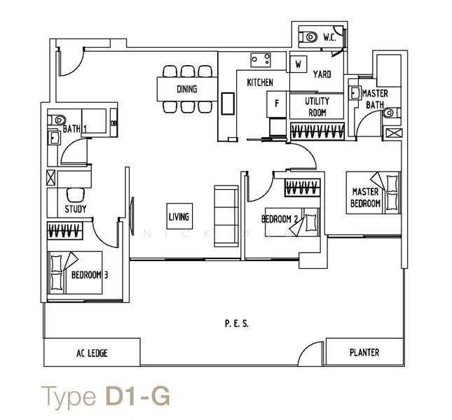 The Lakefront Residences, 42 Lakeside Drive, Boon Lay / Jurong / Tuas, 3 Bedrooms, 1,550 sqft, Condominium For Rent, by Nick Ong, 19978034 - PropertyGuru.com.sg