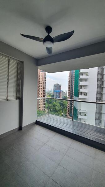 Angullia Park Residences @ Orchard, 5 Cuscaden Walk, 3 Bedrooms, 1,001 sqft, Apartment For Rent, by Heng Heng, 19983212 - Balcony - PropertyGuru.com.sg