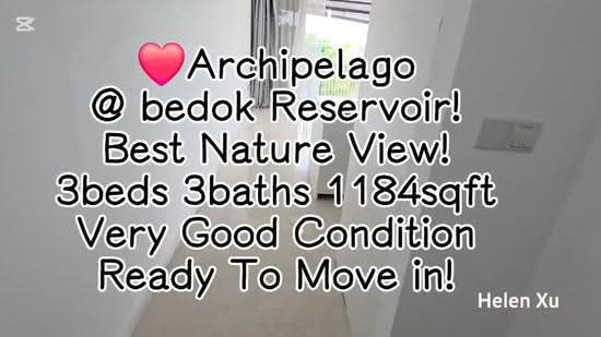Archipelago, 525 Bedok Reservoir Road, Bedok / Upper East Coast, 3 Bedrooms, 1,184 sqft, Condominium For Rent, by Xu Helen, 20000816 - PropertyGuru.com.sg