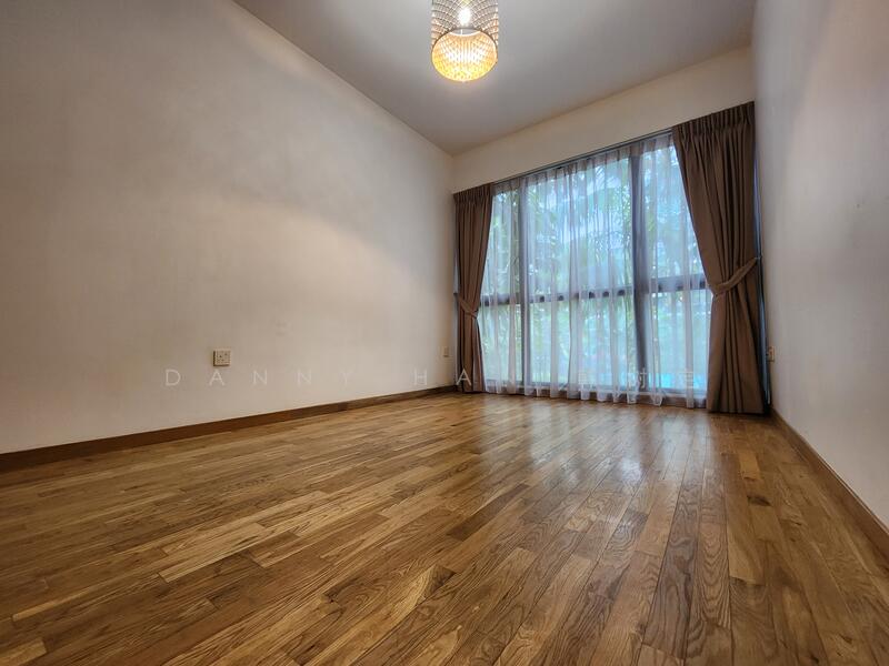 Master bedroom can fit in king size bed