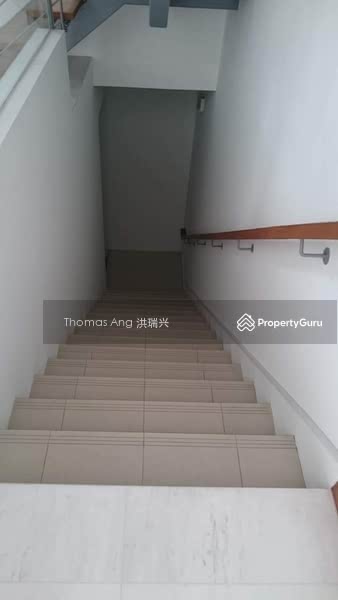 Stairways to basement