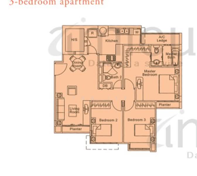 Duchess Manor, 20 Duchess Road, 3 Bedrooms, 1,055 sqft, Condominium For Rent, by Lynn Lee, 20041945 - PropertyGuru.com.sg