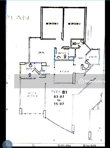 3Bed-1,216 sqft