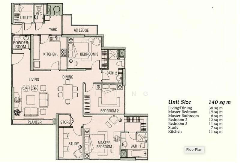 Melrose Park, 91 Kellock Road, Tanglin / Holland / Bukit Timah, 4 Bedrooms, 1,507 sqft, Condominium For Rent, by FiFi Ng, 20096534 - PropertyGuru.com.sg