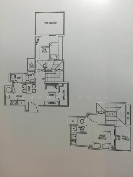 2Bed-882 sqft