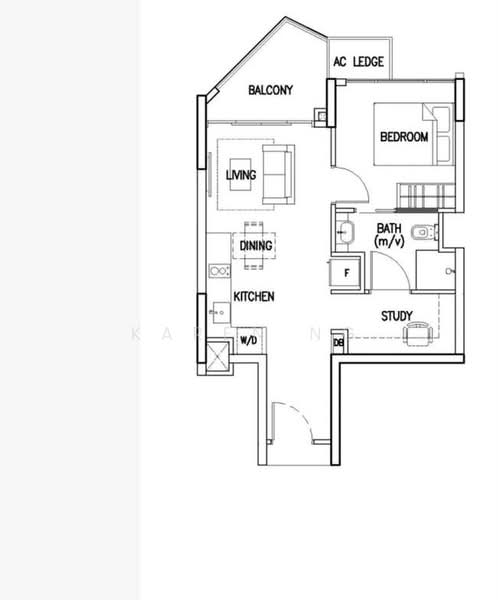 The Skywoods, 7 Dairy Farm Heights, 2 Bedrooms, 527 sqft, Condominium For Rent, by Karen Ng, 20116136 - PropertyGuru.com.sg