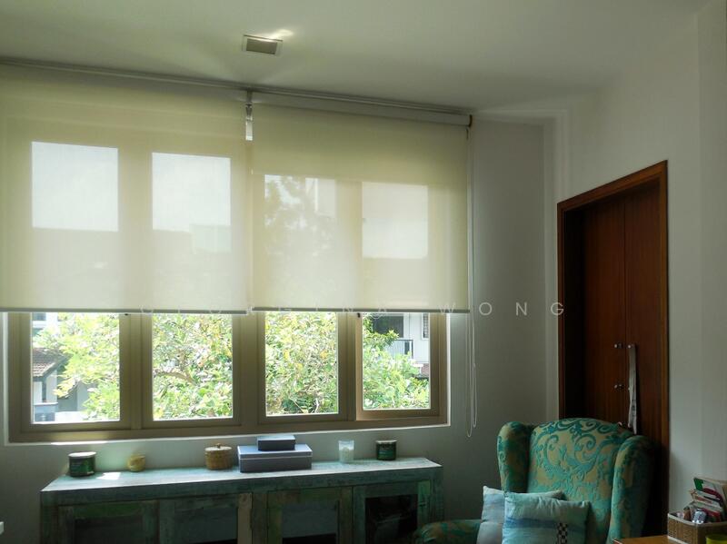 Green views from master bedroom