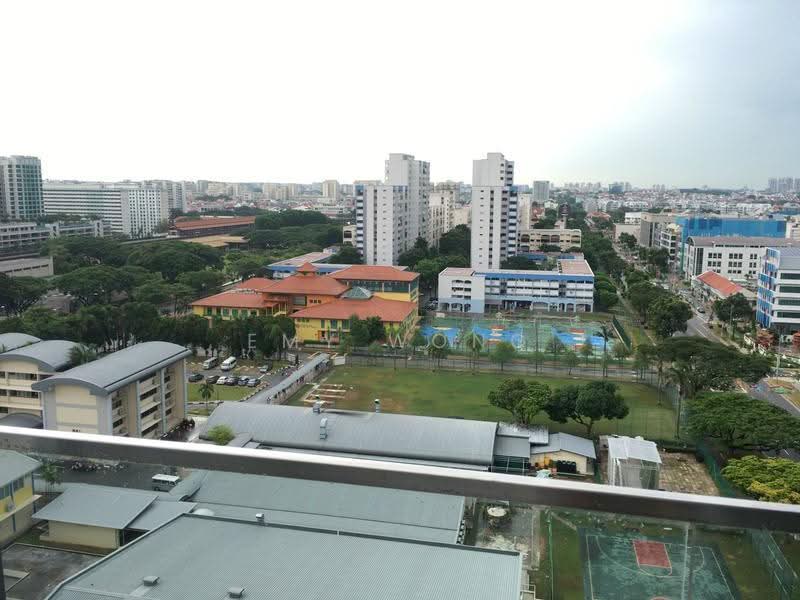 Millage, 55 Changi Road, Eunos / Geylang / Paya Lebar, 1 Bedroom, 500 sqft, Condominium For Rent, by Emy Wong, 20140931 - View from Balcony - PropertyGuru.com.sg