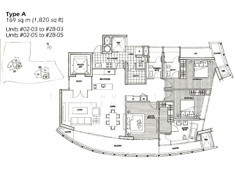 Saint Thomas Suites, 33 St Thomas Walk, 3 Bedrooms, 1,819 sqft, Condominium For Rent, by Teck Huat Sim (Remus), 20147124 - 3Bed-1,819 sqft - PropertyGuru.com.sg