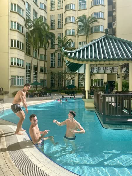 Emerald Garden, 33 Club Street, 2 Bedrooms, 930 sqft, Condominium For Rent, by Siew Soh Mei, 20148850 - Pool - PropertyGuru.com.sg