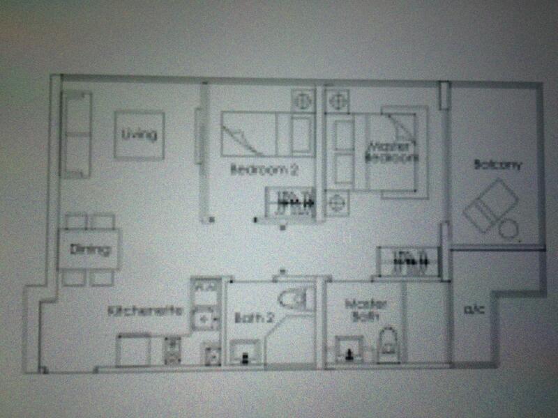 2Bed-614 sqft