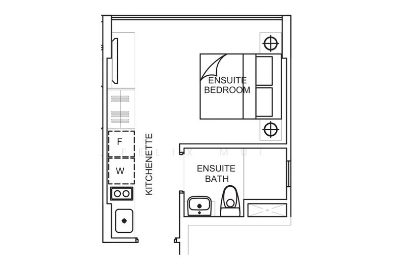 1Bed-301 sqft