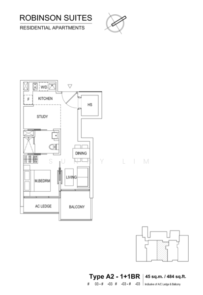 1Bed-484 sqft
