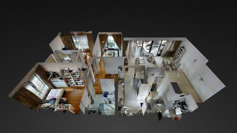 Rivergate, 99 Robertson Quay, 3 Bedrooms, 1,496 sqft, Apartment For Rent, by Ricky Neo Wee Hock, 20196265 - whole house plan/Layout - PropertyGuru.com.sg